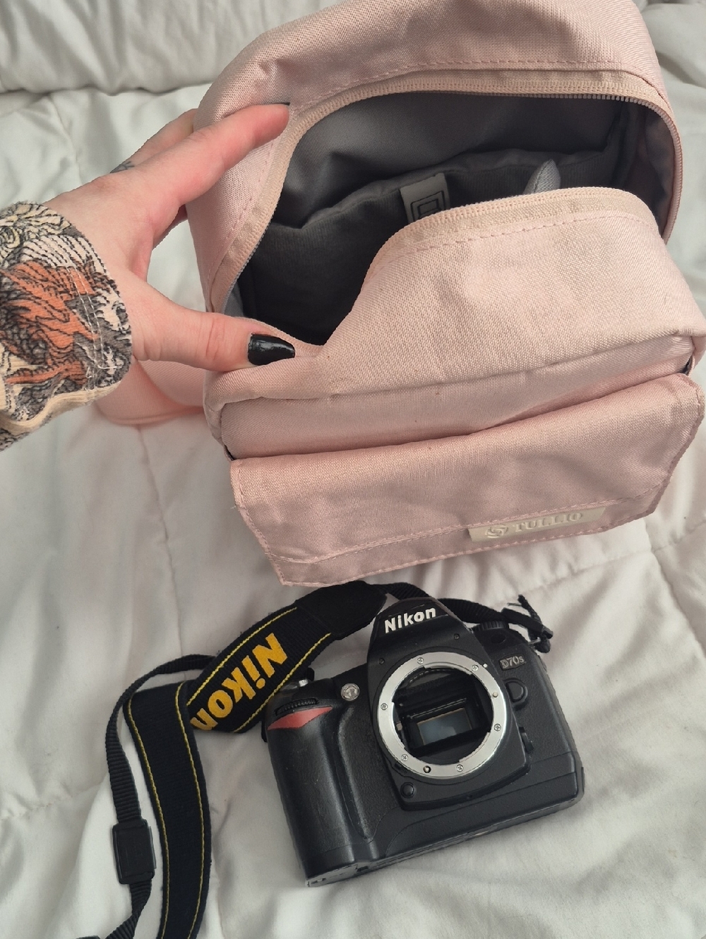 Nikon Camera With Bag
